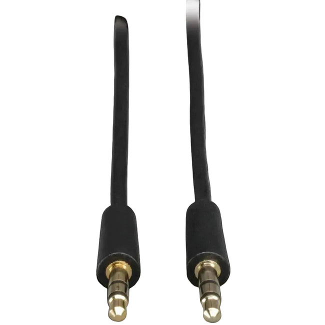 Tripp Lite 3.5mm Mini Stereo Audio Cable for Microphones, Speakers and Headphones M/M 25 ft. P312 025 , Multicolor 25 feet