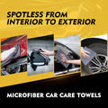 HOMEXCEL Professional Car Drying Towel 36 x 24 with Twisted Loop Technology, 1200GSM for a Streak Free Finish Microfiber Towels for Cars, Trucks, SUVs, RVs and Motorcycles, Lake Green Lake Green 36 x 24 Inch 1