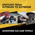 HOMEXCEL Professional Car Drying Towel 36 x 24 with Twisted Loop Technology, 1200GSM for a Streak Free Finish Microfiber Towels for Cars, Trucks, SUVs, RVs and Motorcycles, Lake Green Lake Green 36 x 24 Inch 1