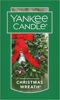 Yankee Candle Christmas Wreath Scented, Classic 22oz Large Jar Single Wick Candle, Over 110 Hours of Burn Time Christmas Wreath Classic Large Jar