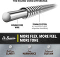 DR Strings Hi Beam Extra Long Scale Stainless Steel Round Core 45 105 LMR 45 Long 4 String 45 105